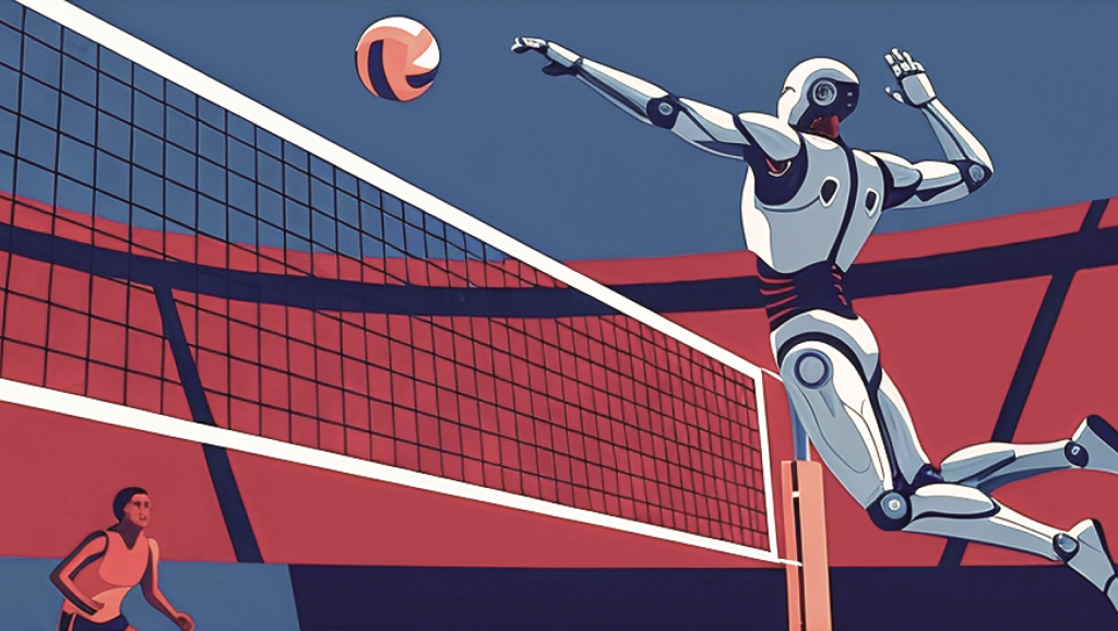 Волейбол в экзоскелетах